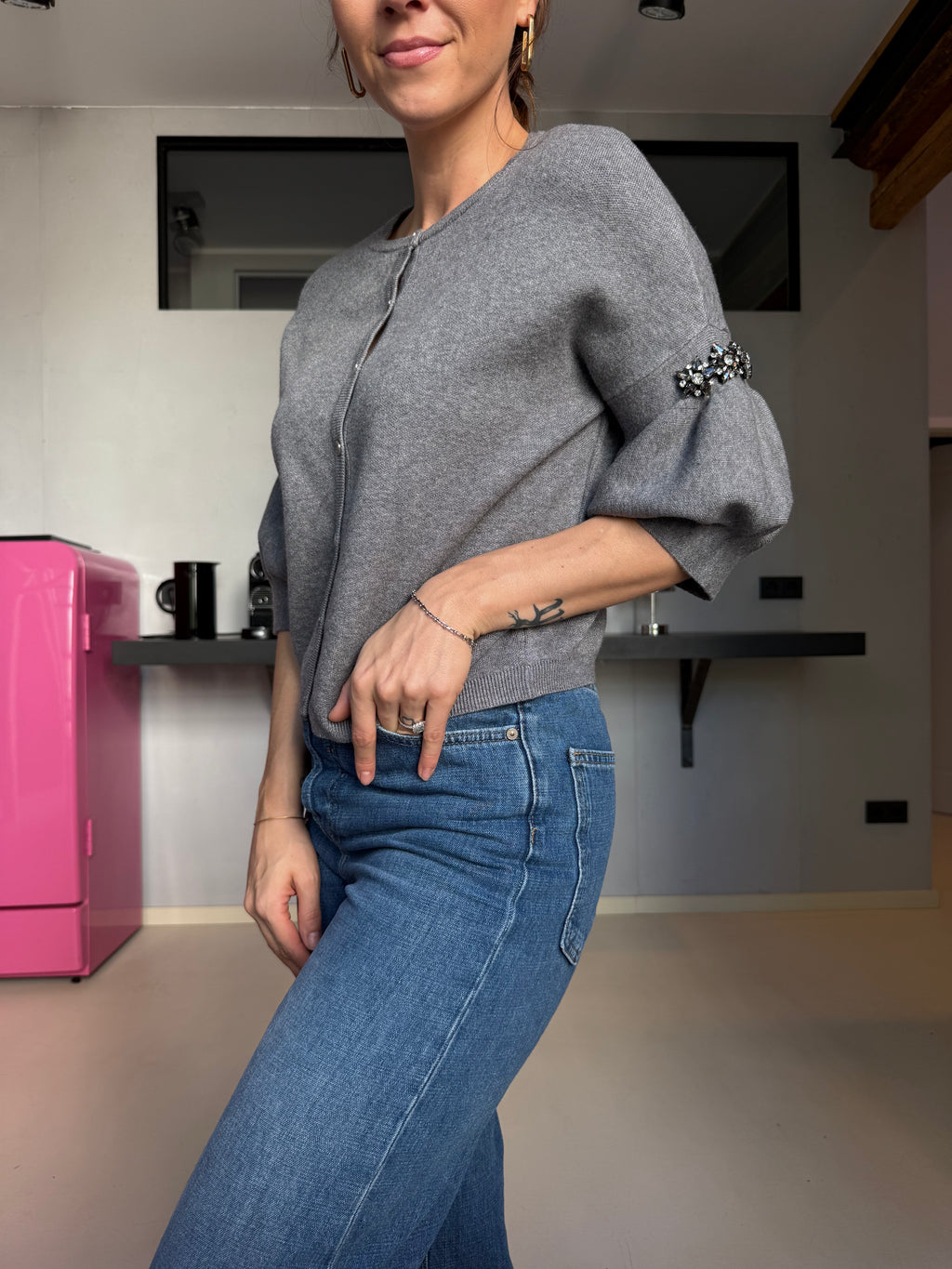 Fashionable festive Cardigan