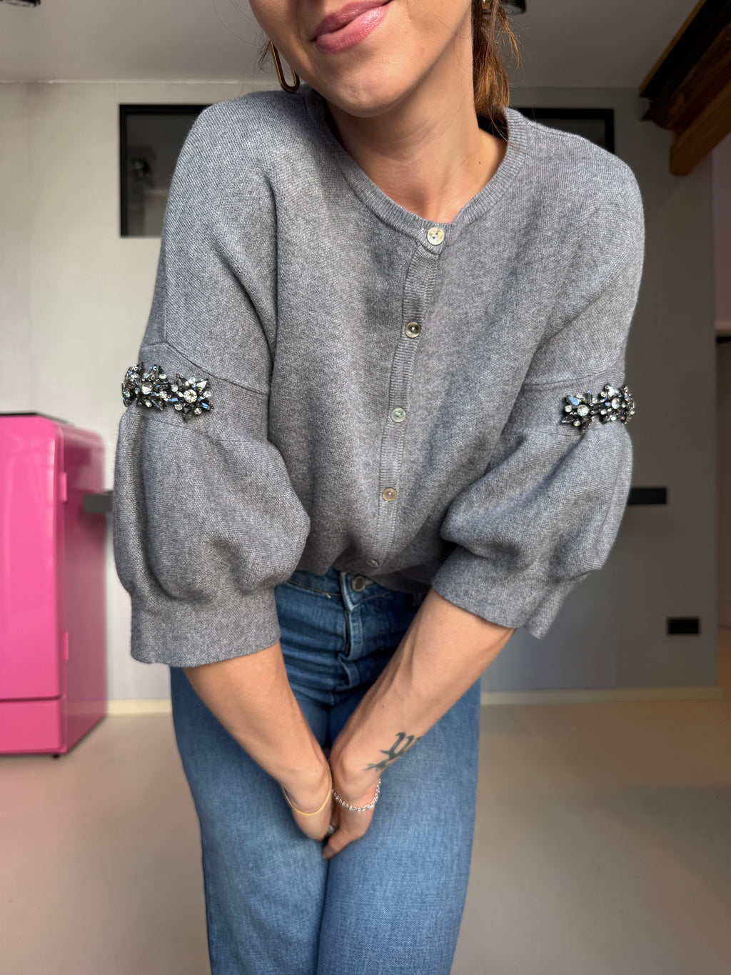 Fashionable festive Cardigan